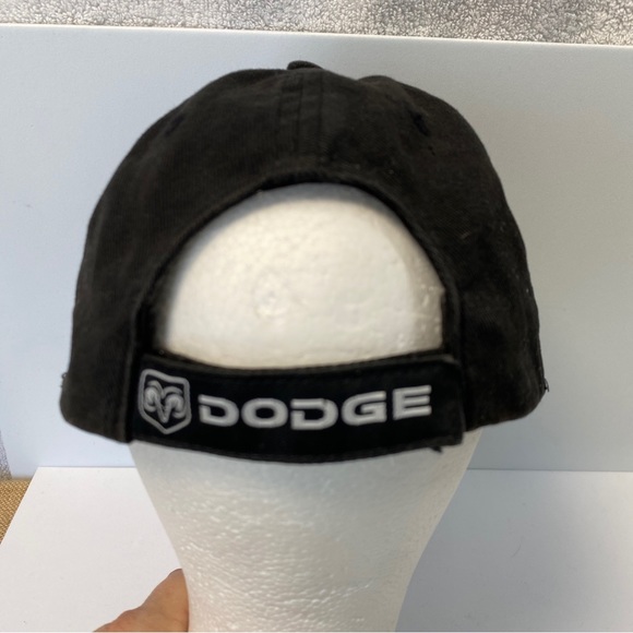 Dodge Ram Trucks Trucker Hat Adjustable Black with Red 2008 Truck photo - Picture 4 of 11